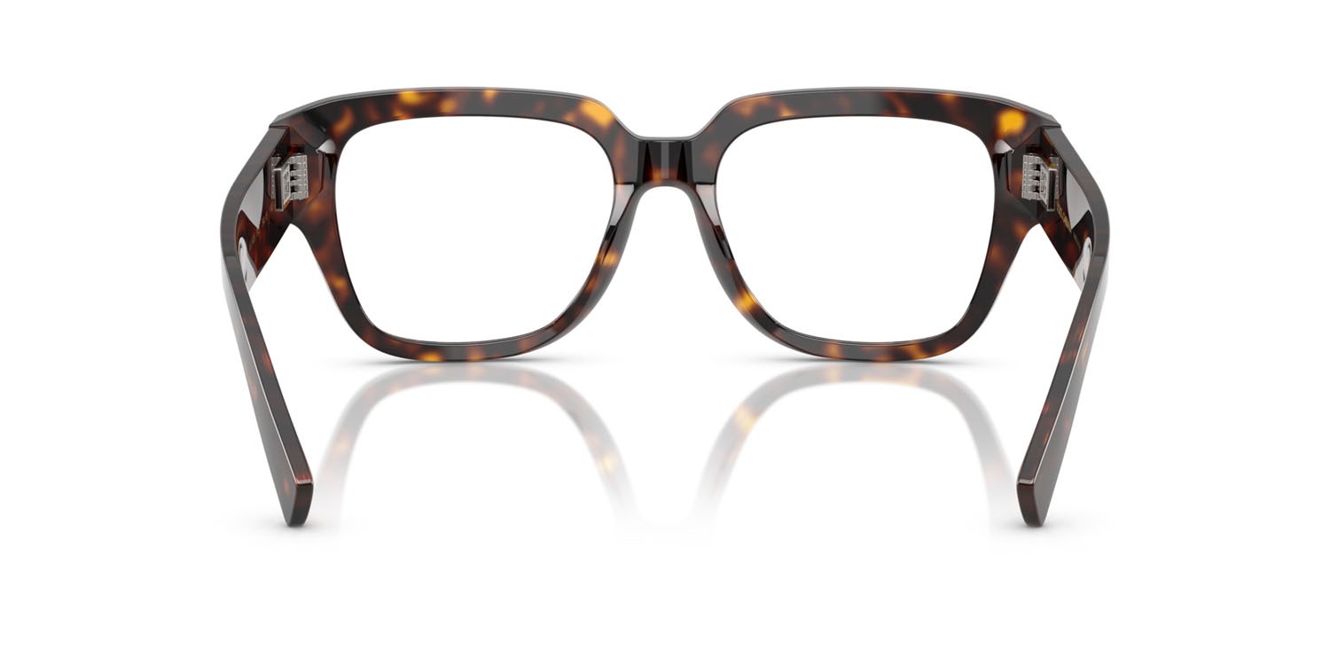 Eyeglasses Dolce & Gabbana DG 3405 (502) color havana shape square lenses lente demo