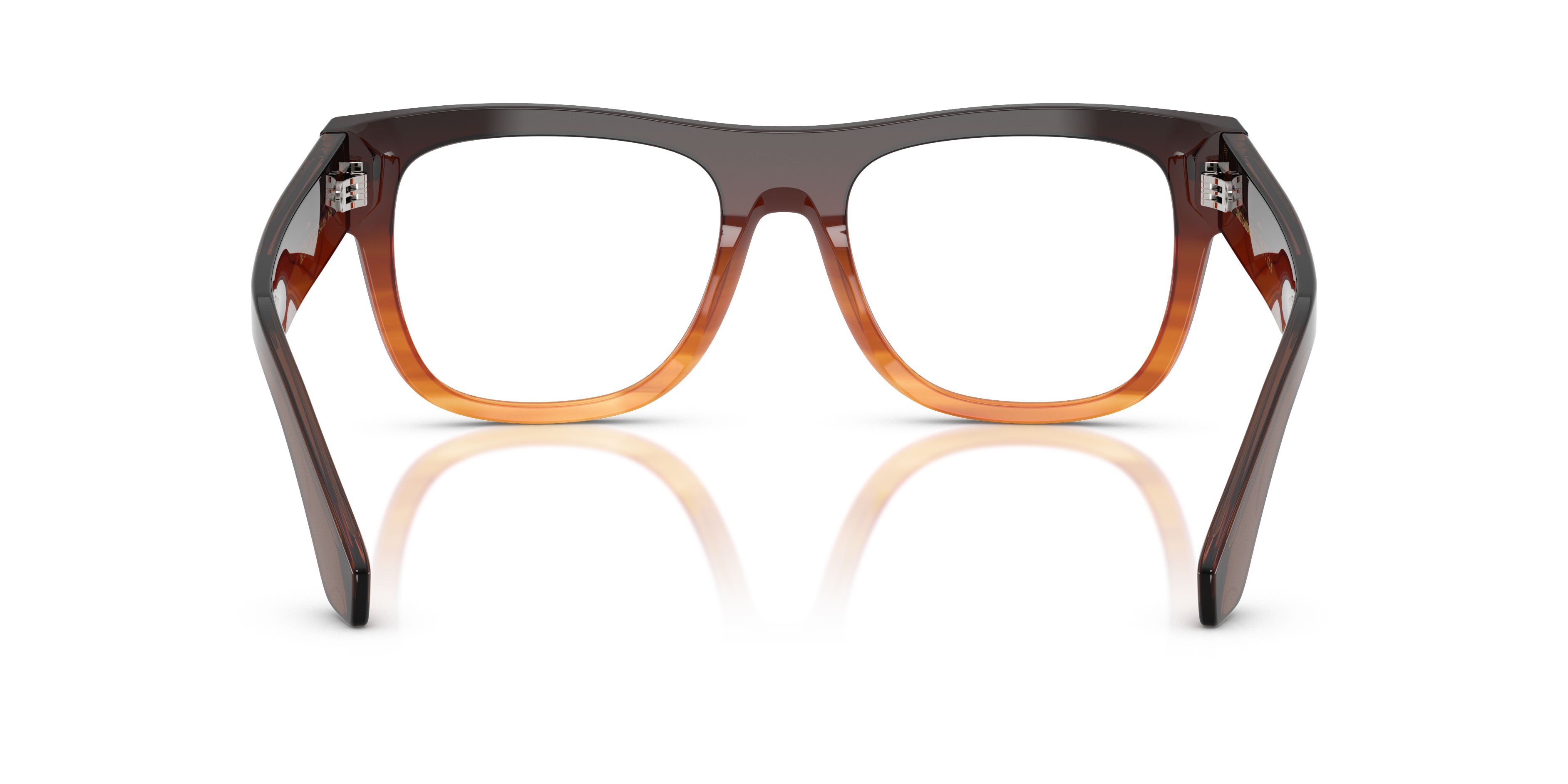 Occhiali da vista Dolce & Gabbana DG 3407 (3486) colore marrone striato sfumato forma quadrato lenti lente demo