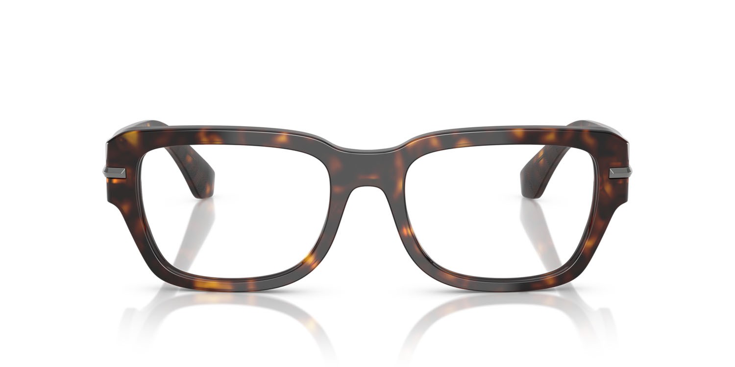 Occhiali da vista Dolce & Gabbana DG 3408 (502) colore havana forma quadrato lenti lente demo