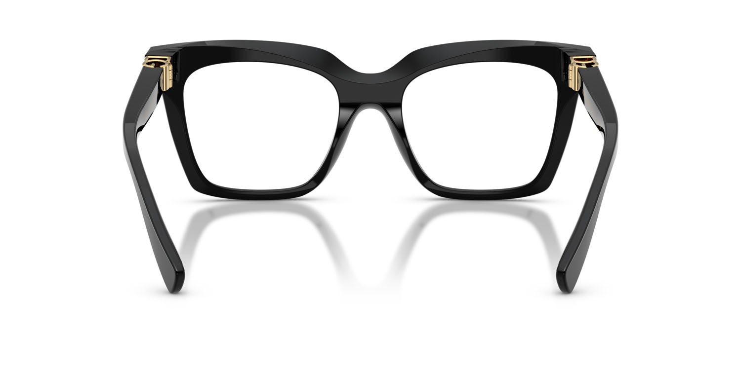 Eyeglasses Dolce & Gabbana DG 3417 (501) color nero shape square lenses lente demo