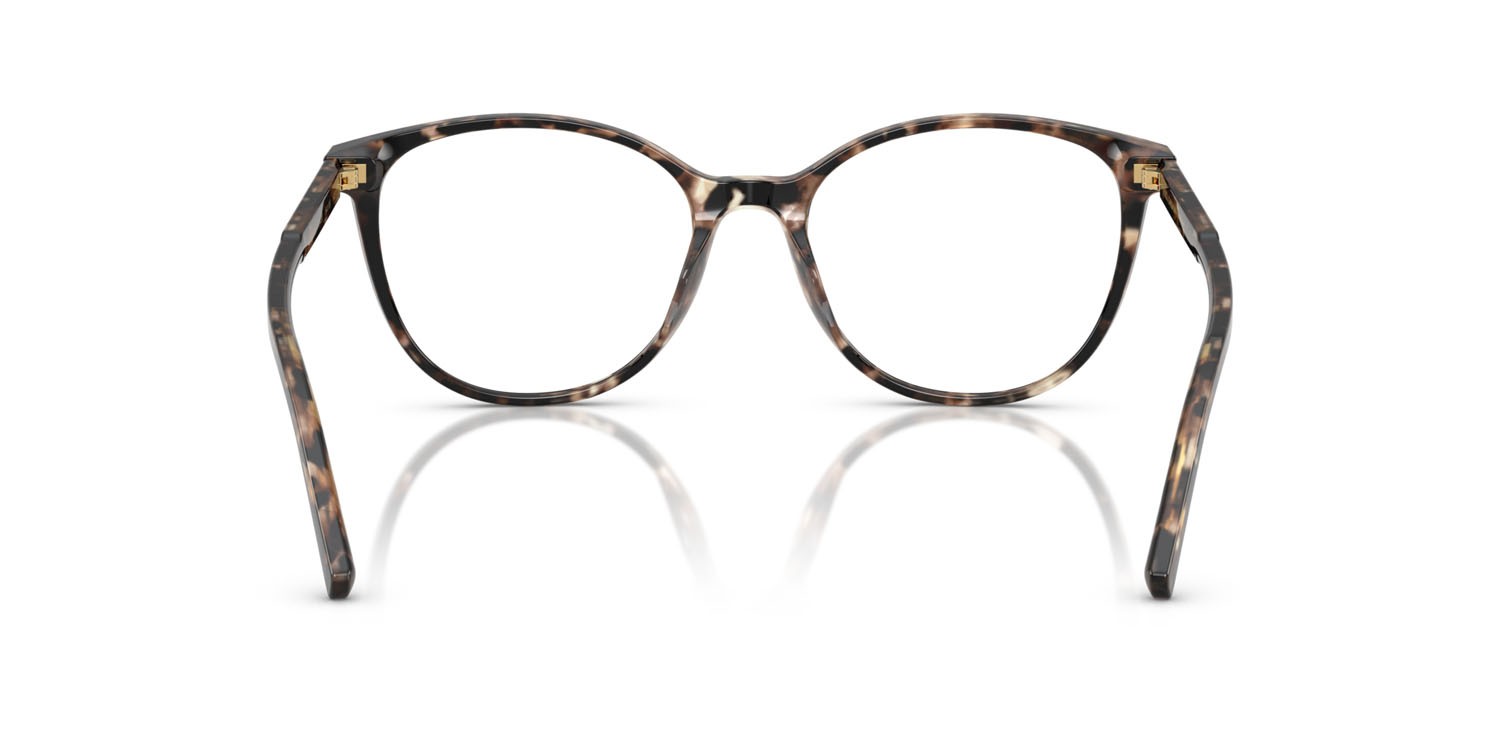 Eyeglasses Dolce & Gabbana DG 3425 (3438) color havana brown pearl shape butterfly lenses lente demo