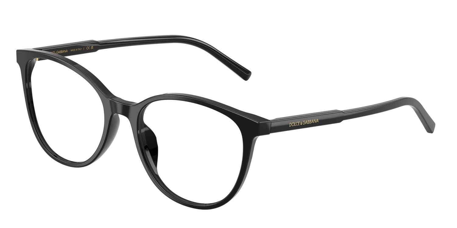 Eyeglasses Dolce & Gabbana DG 3425 (501) color nero shape butterfly lenses lente demo
