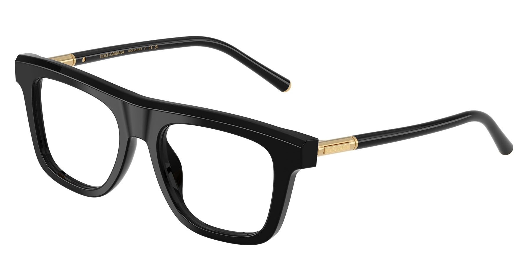 Eyeglasses Dolce & Gabbana DG 3434 (501) color nero shape square lenses lente demo
