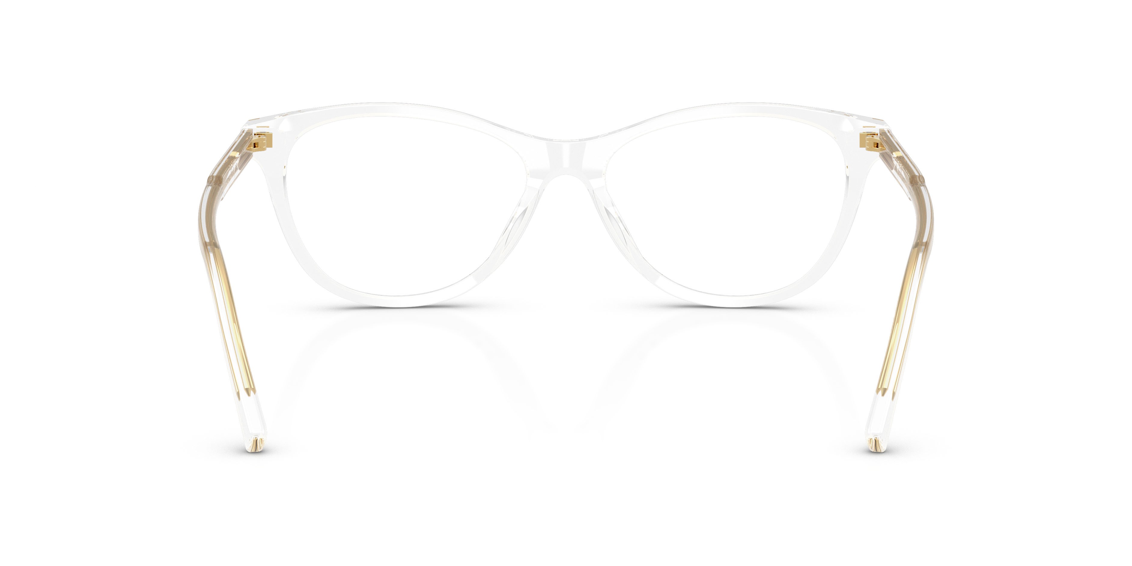 Eyeglasses Dolce & Gabbana DG 3443 (3133) color cristallo shape cat eye lenses lente demo