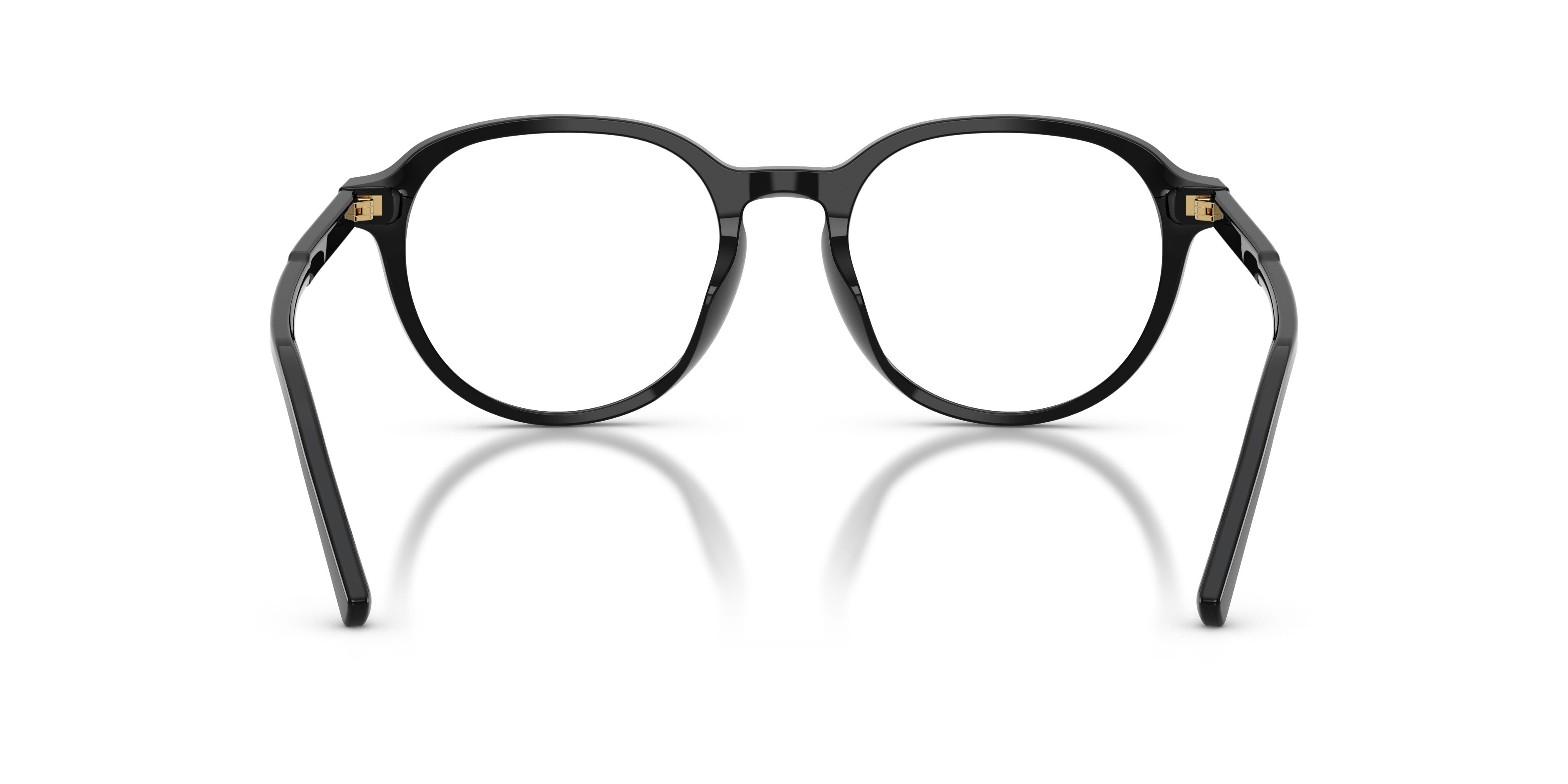 Occhiali da vista Dolce & Gabbana DG 3444 (501) colore nero forma pantos lenti lente demo