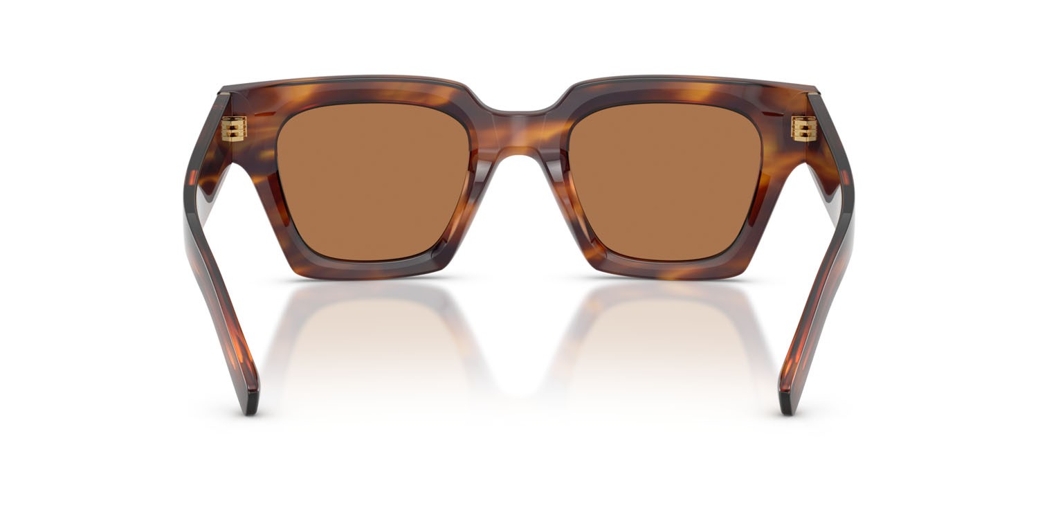 Sunglasses Dolce & Gabbana DG 4413 (306373) color avana vintage shape square lenses bronzo