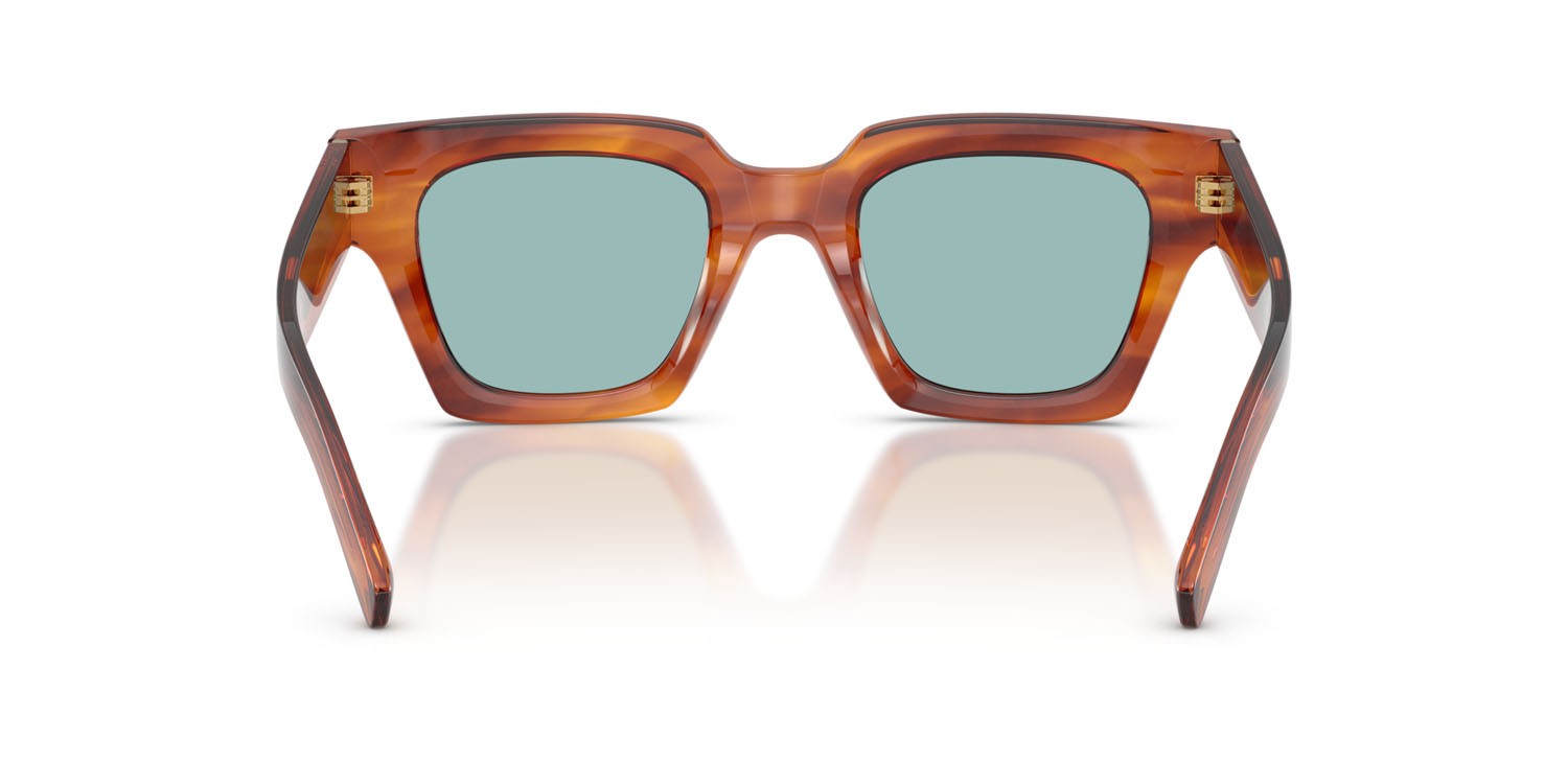 Occhiali da sole Dolce & Gabbana DG 4413 (322180) colore zenzero avana forma quadrato lenti blu