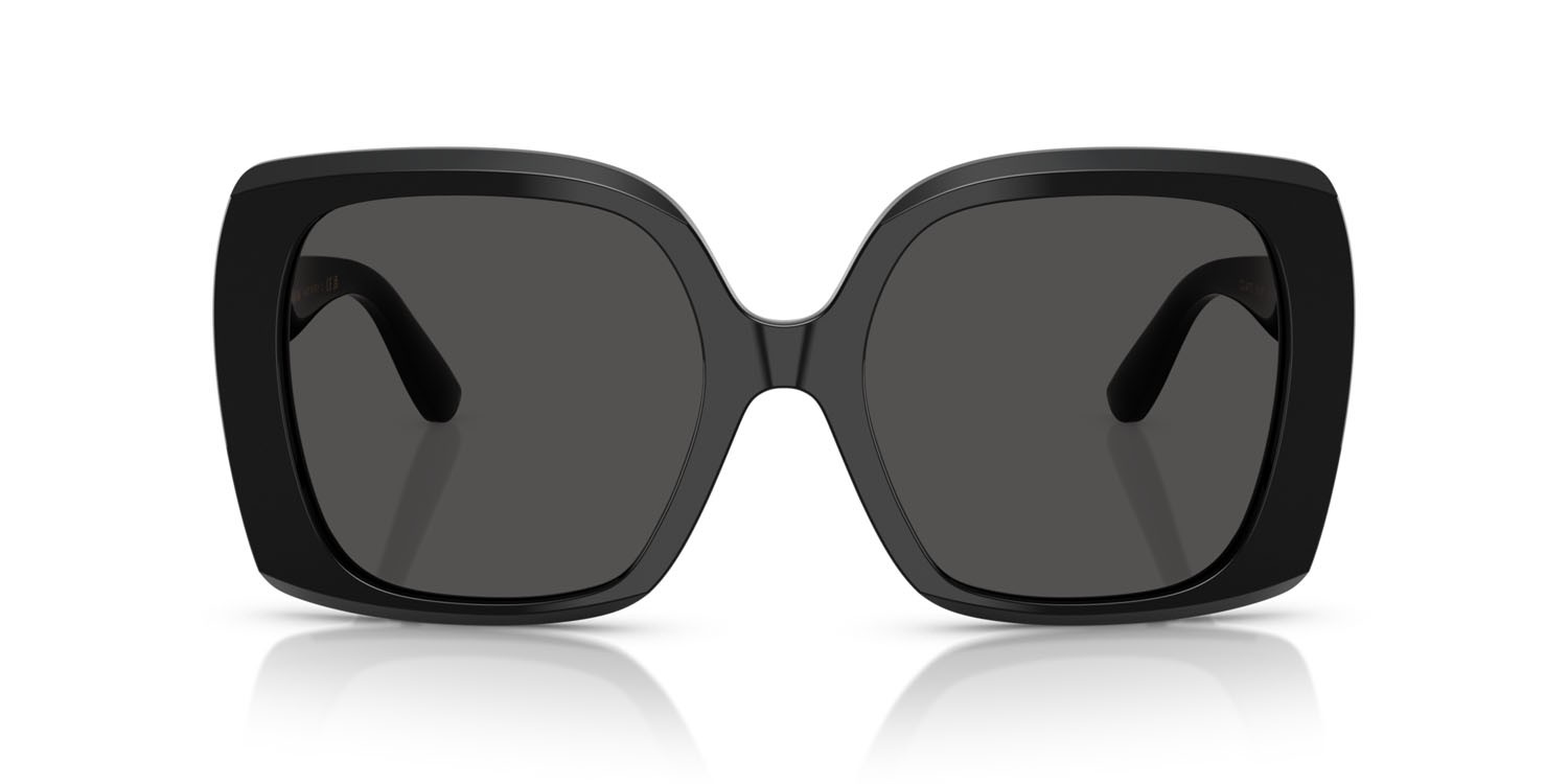 Sunglasses Dolce & Gabbana DG 4475 (501/87) color nero shape square lenses grigio scuro