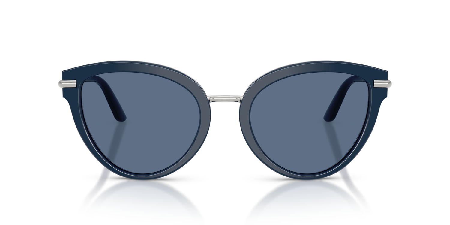 Sonnenbrillen Dolce & Gabbana DG 4492 (341419) farbe blue on blue maiolica form schmetterling gläser blu