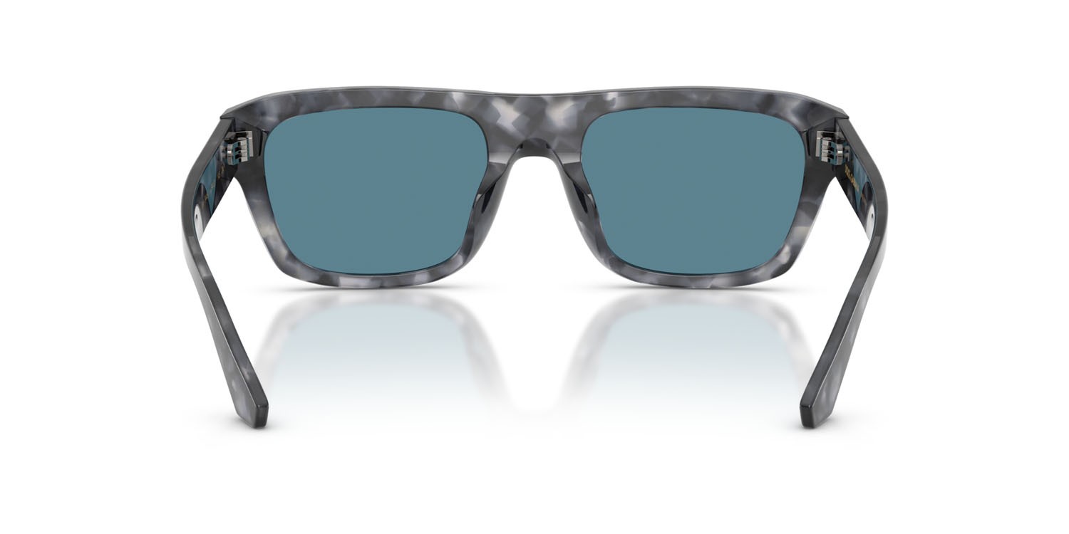 Occhiali da sole Dolce & Gabbana DG 4496 (3445/1) colore havana grigio forma rettangolare lenti grigio