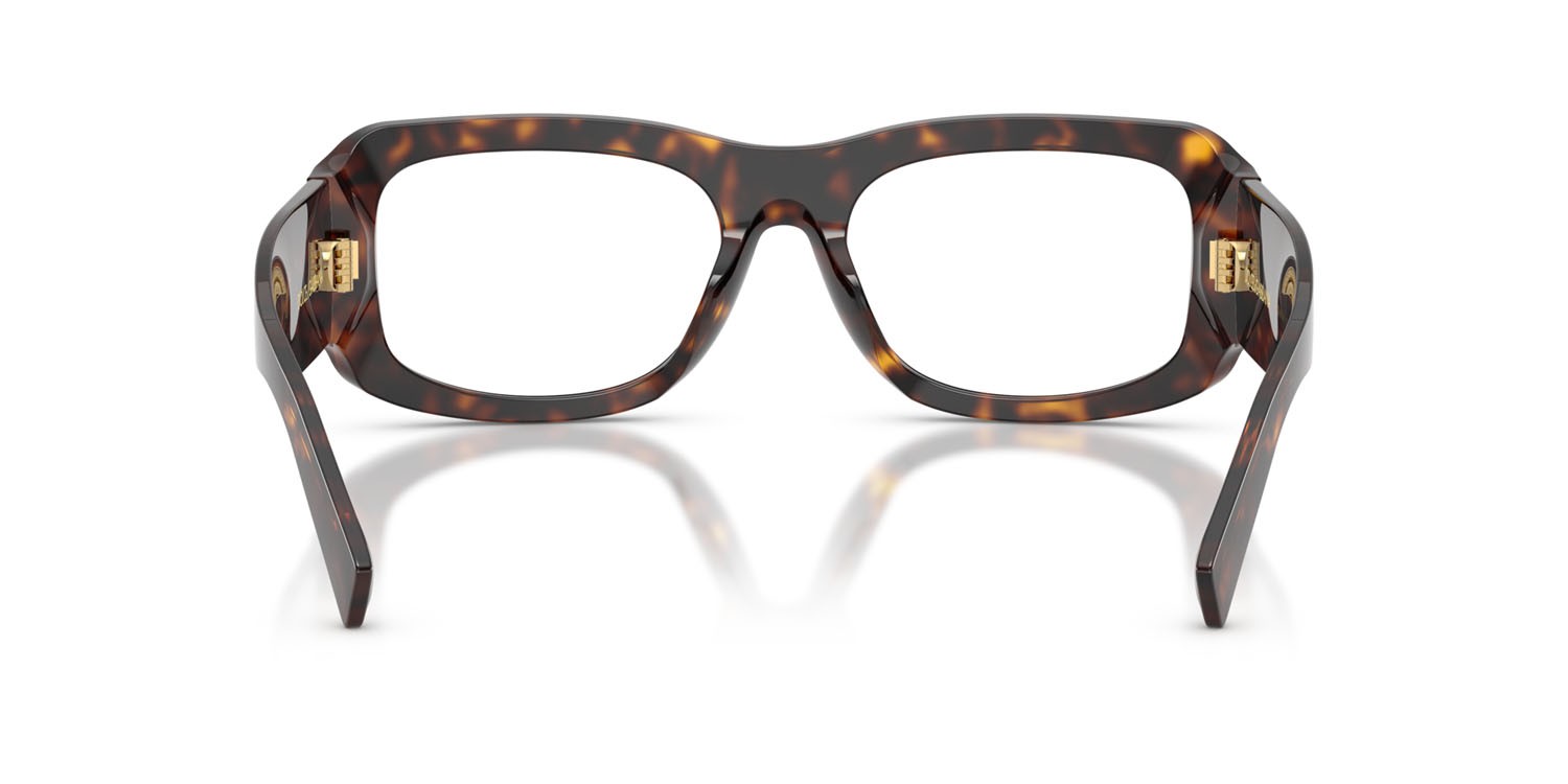 Sunglasses Dolce & Gabbana DG 4503 (502/1W) color havana shape rectangle lenses trasparente
