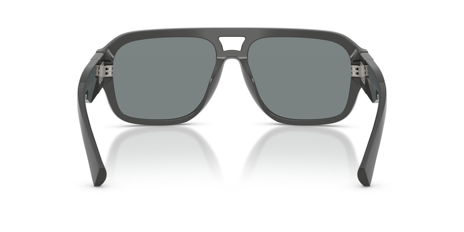 Occhiali da sole Dolce & Gabbana DG 4506 (3090/1) colore grigio forma aviator lenti grigio