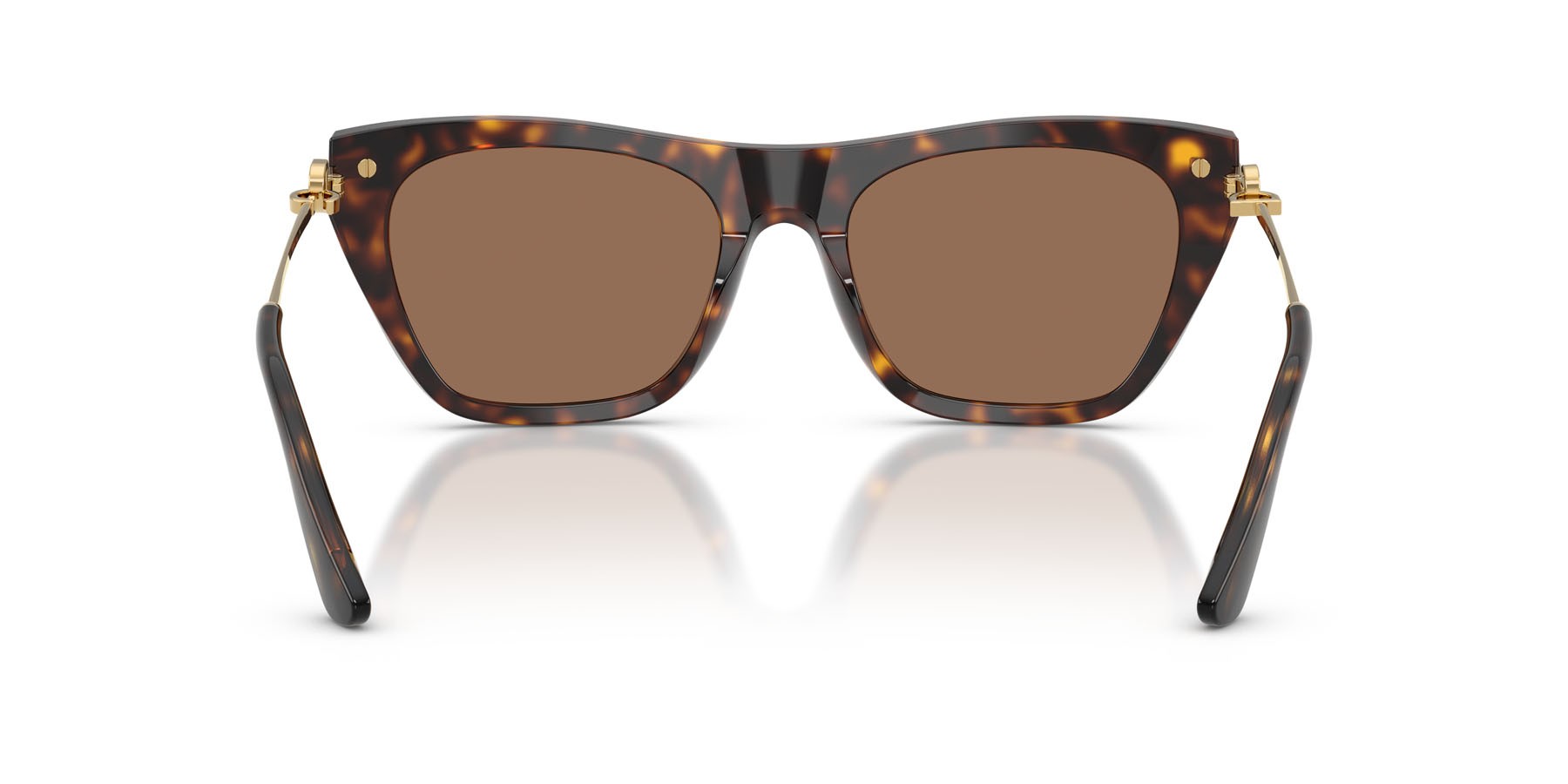 Occhiali da sole Dolce & Gabbana DG 4511 (502/73) colore havana forma quadrato lenti marrone scuro