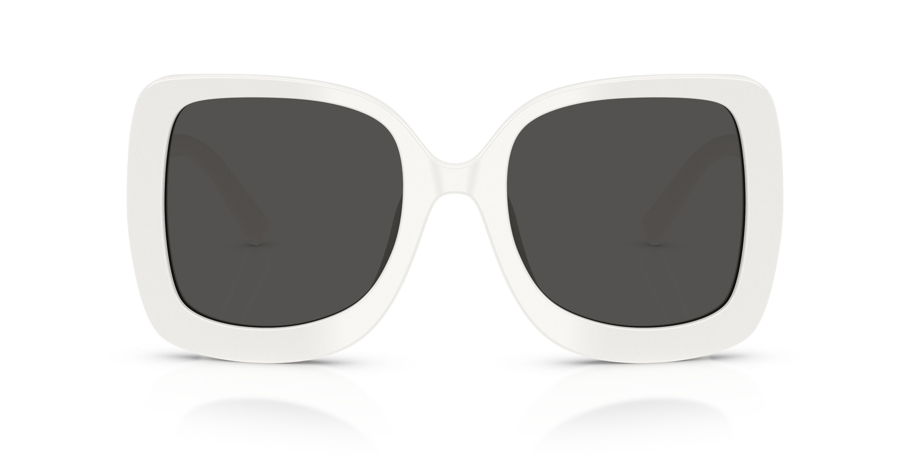 Sunglasses Dolce & Gabbana DG 4513 (331287) color bianco shape square lenses grigio scuro