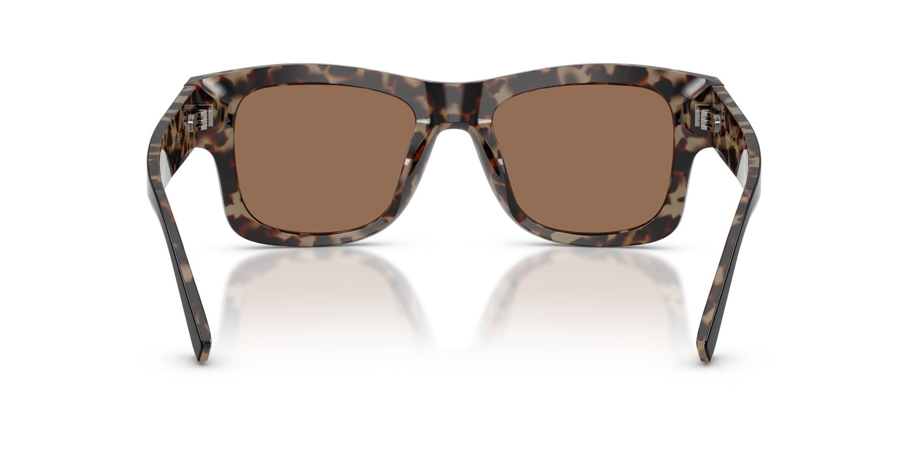 Sunglasses Dolce & Gabbana DG 4515 (341773) color nero su rosso havana shape square lenses marrone scuro