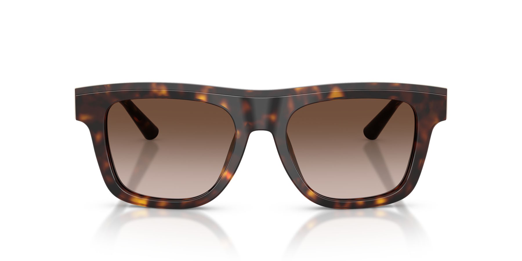 Occhiali da sole Dolce & Gabbana DG 4521 (502/13) colore havana forma quadrato lenti marrone sfumato