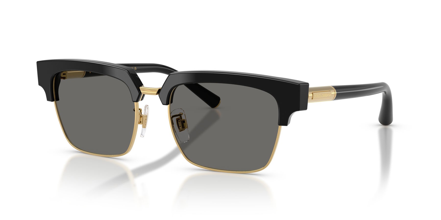 Sunglasses Dolce & Gabbana DG 4522 (501/1) color nero shape square lenses grigio