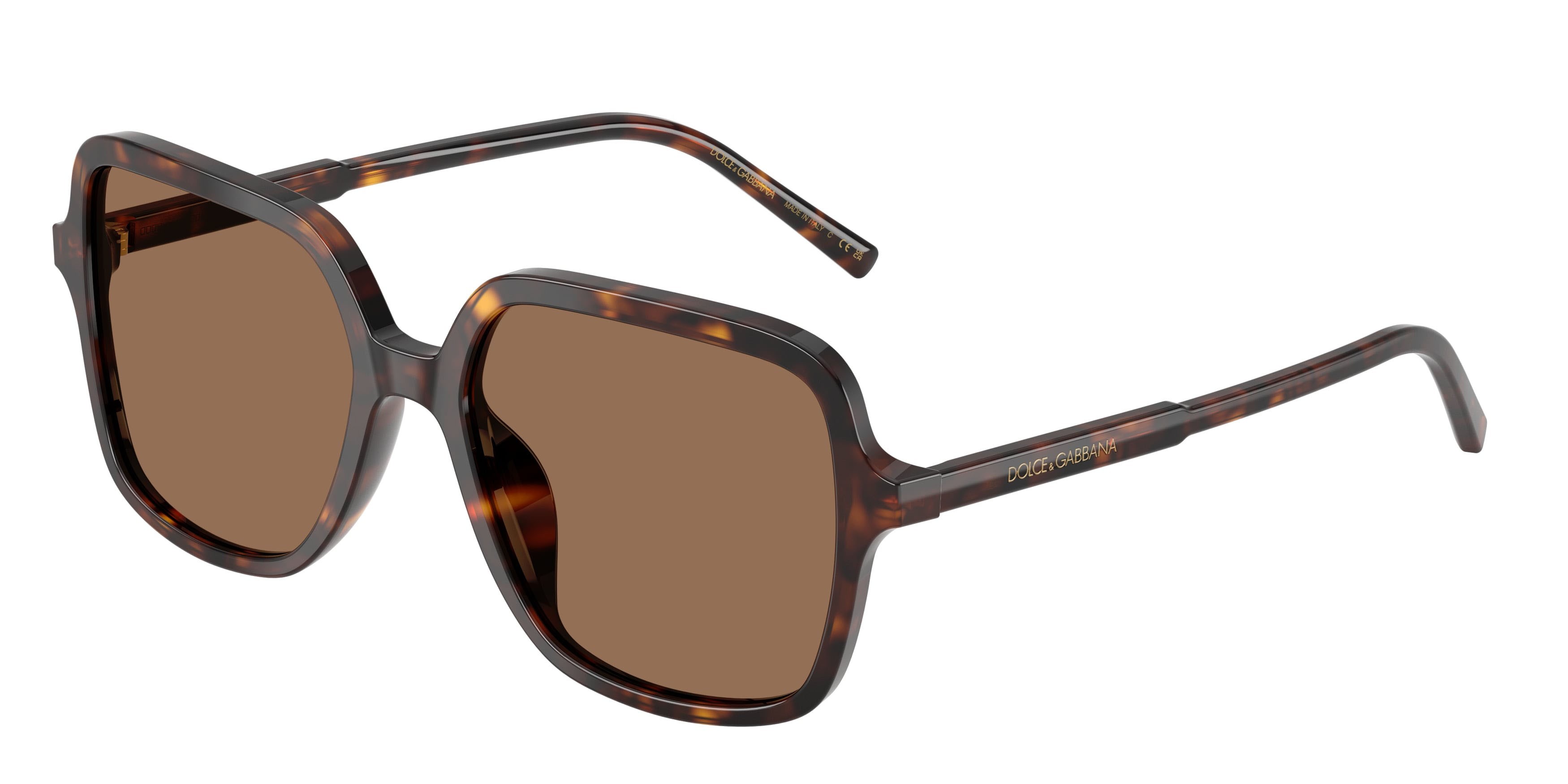 Sunglasses Dolce & Gabbana DG 4539 (502/73) color havana shape square lenses marrone scuro