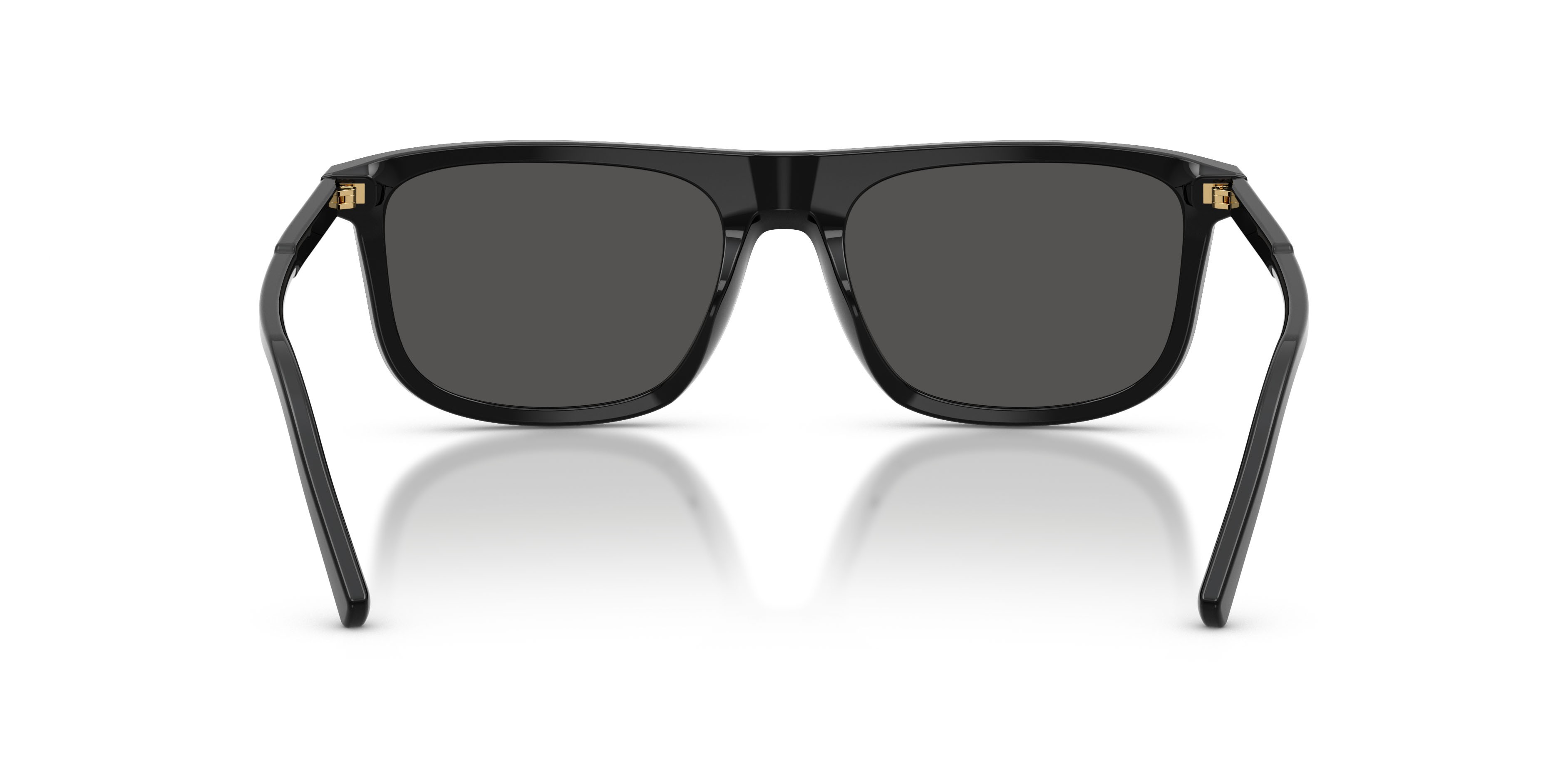 Sunglasses Dolce & Gabbana DG 4542 (501/87) color nero shape square lenses grigio scuro