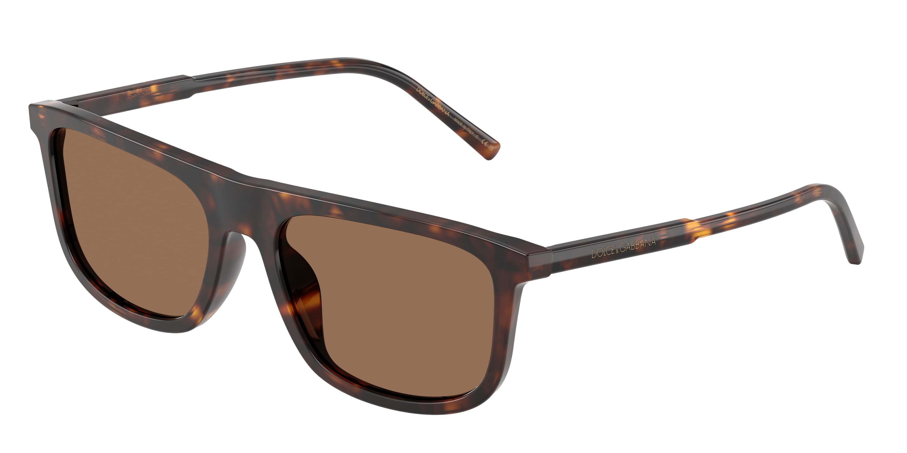 Sunglasses Dolce & Gabbana DG 4542 (502/73) color havana shape square lenses marrone scuro