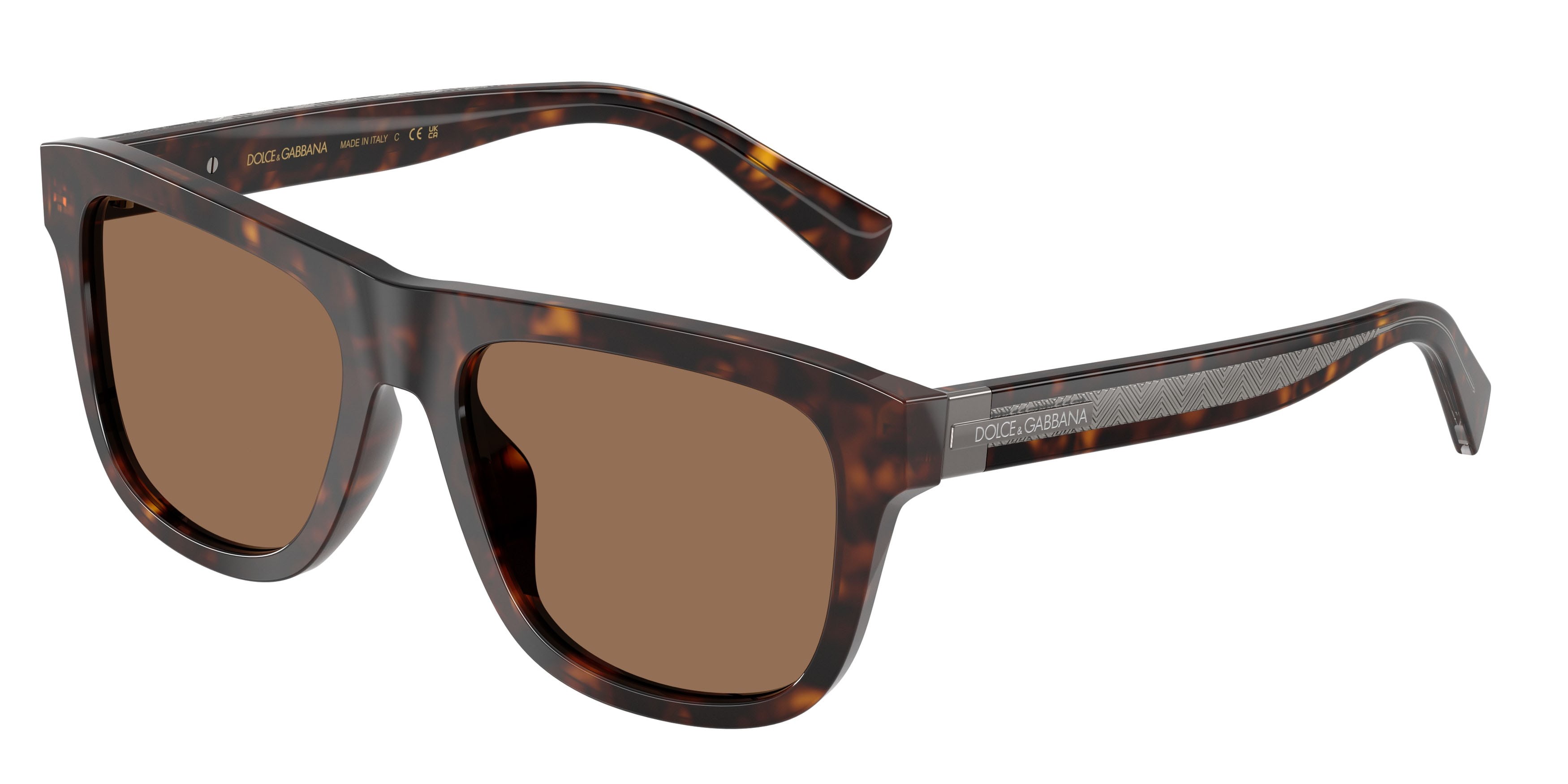 Sunglasses Dolce & Gabbana DG 4545 (502/73) color havana shape square lenses marrone scuro