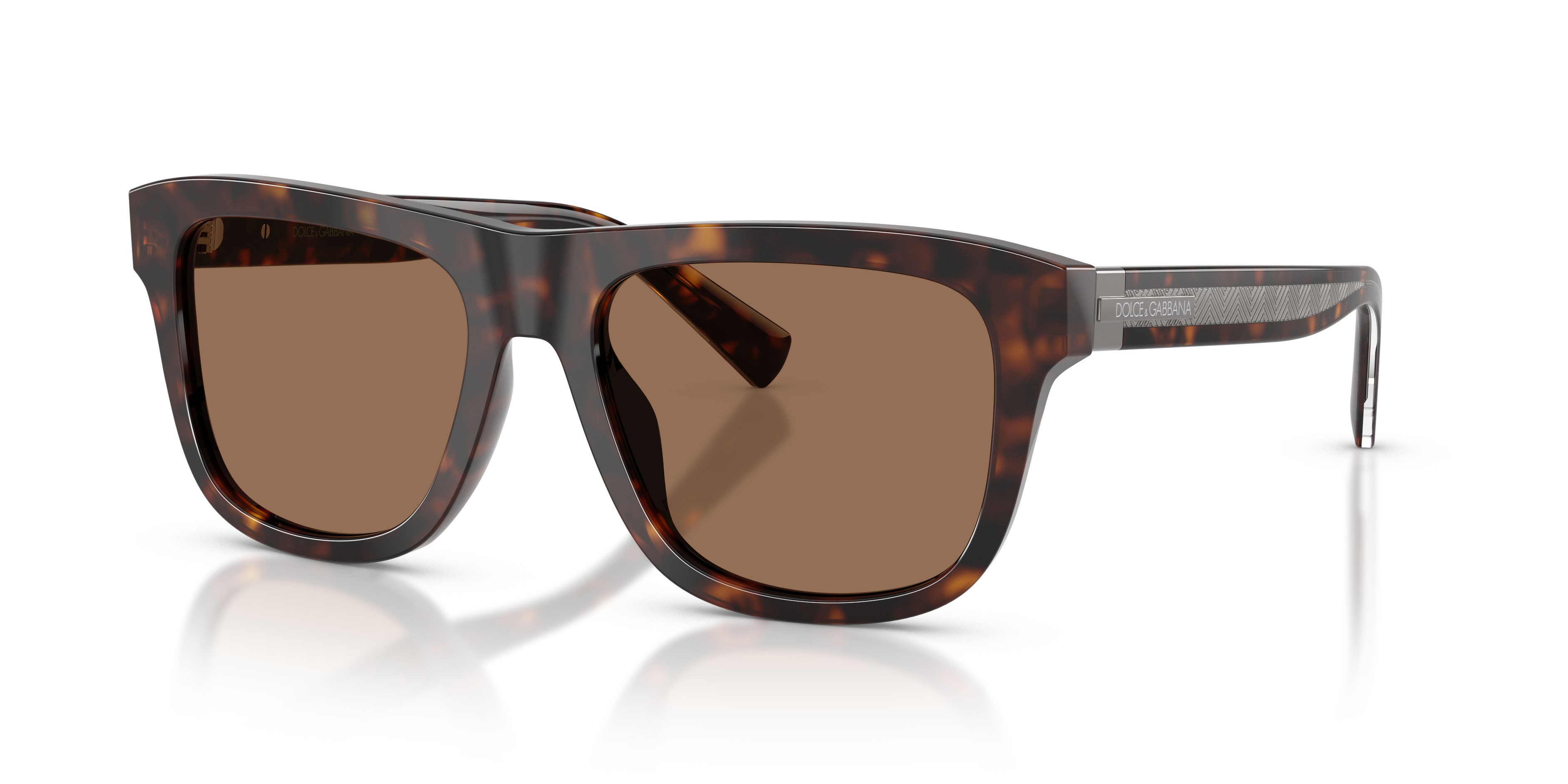 Sunglasses Dolce & Gabbana DG 4545 (502/73) color havana shape square lenses marrone scuro