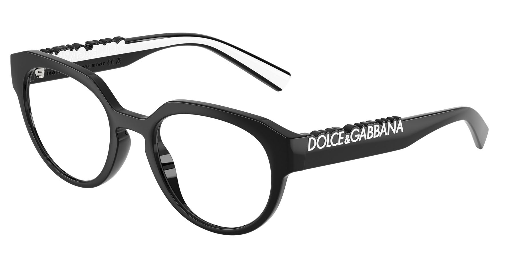 Occhiali da vista Dolce & Gabbana DG 5113 (501) colore nero forma pantos lenti lente demo