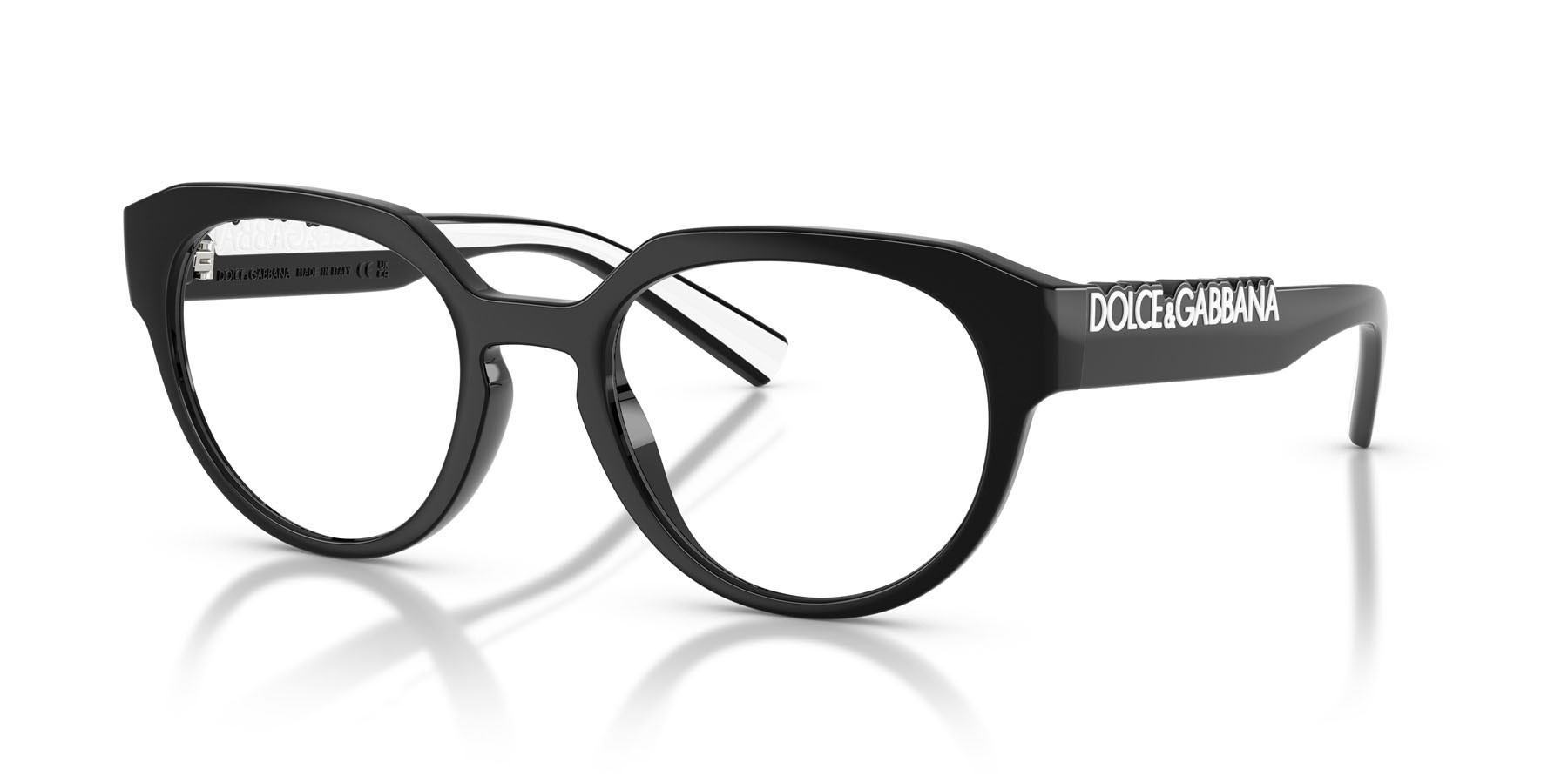 Occhiali da vista Dolce & Gabbana DG 5113 (501) colore nero forma pantos lenti lente demo