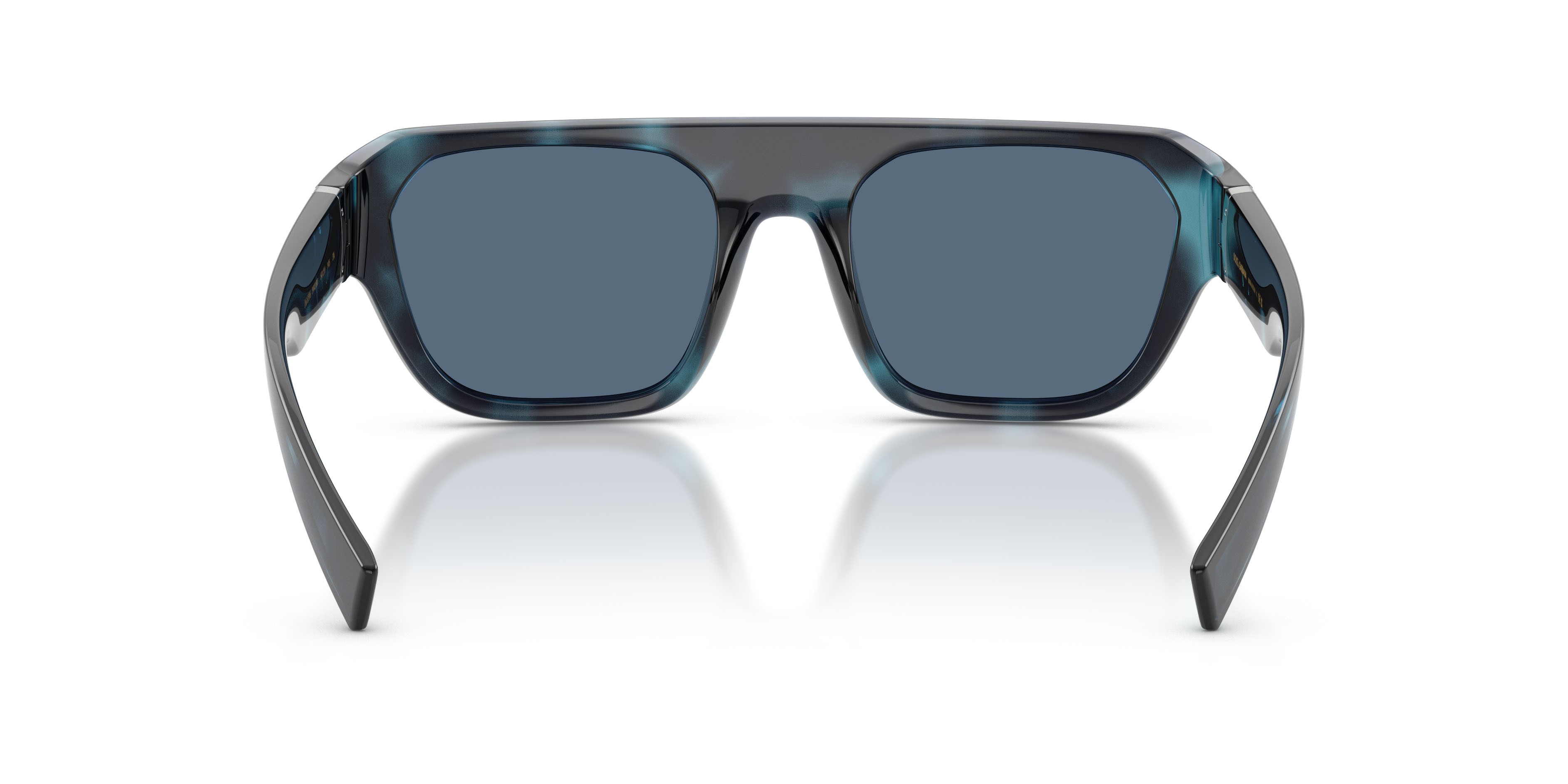 Occhiali da sole Dolce & Gabbana DG 6206 (344380) colore blu havana forma quadrato lenti blu scuro