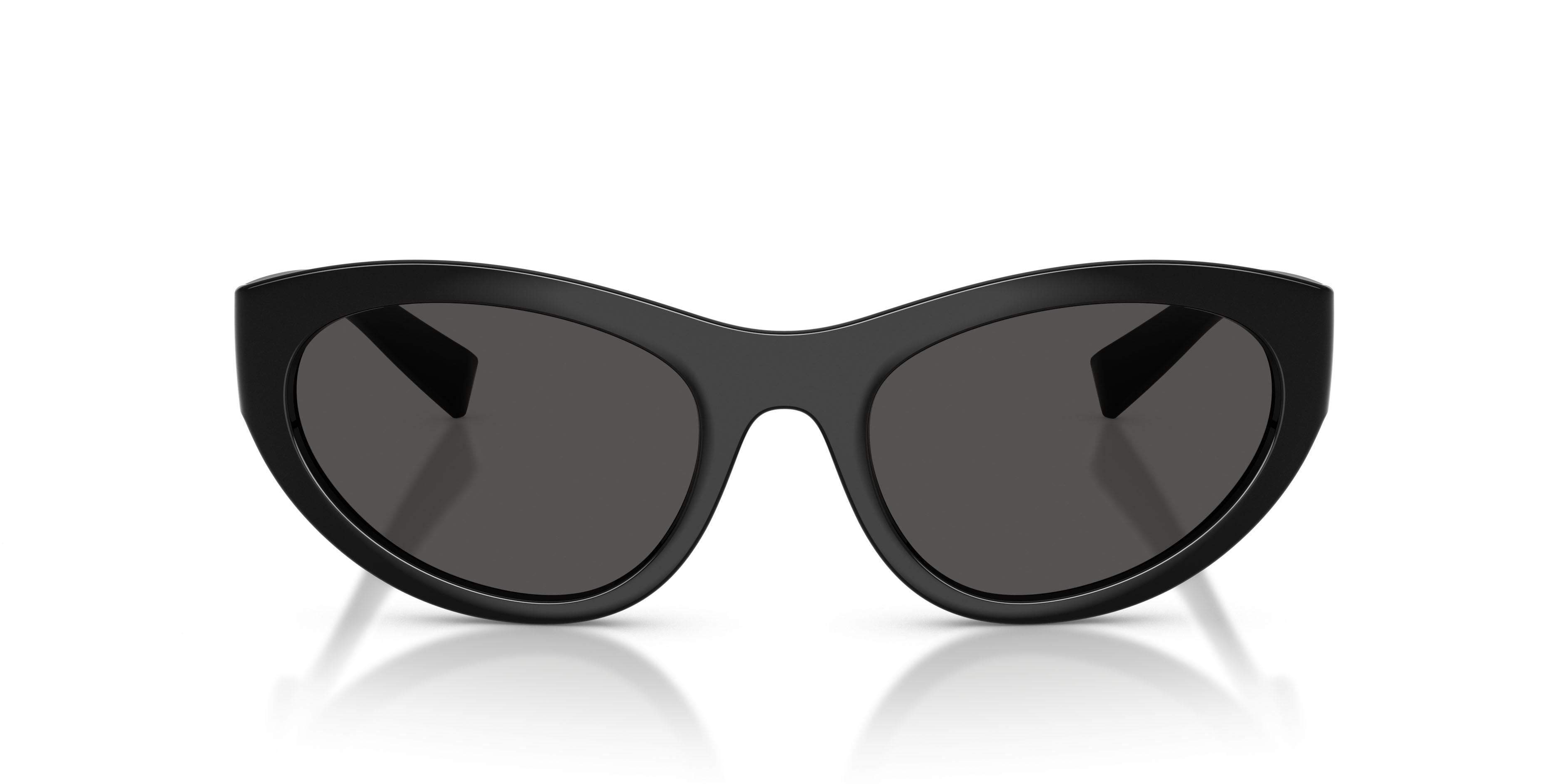 Sunglasses Dolce & Gabbana DG 6207 (501/87) color nero shape cat eye lenses grigio scuro