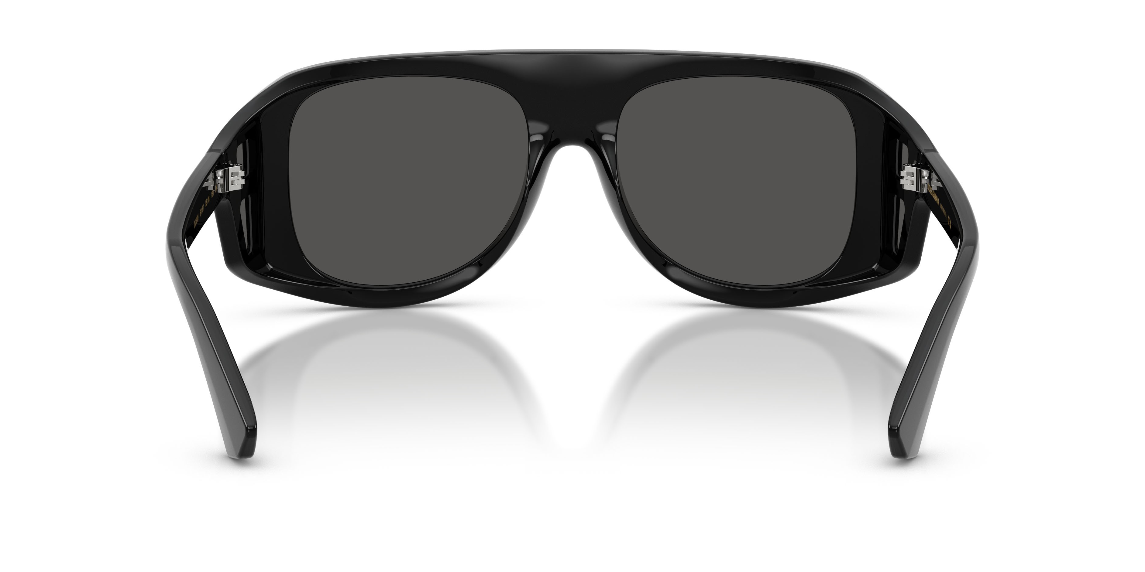 Occhiali da sole Dolce & Gabbana DG 6208 (501/87) colore nero forma aviator lenti grigio scuro
