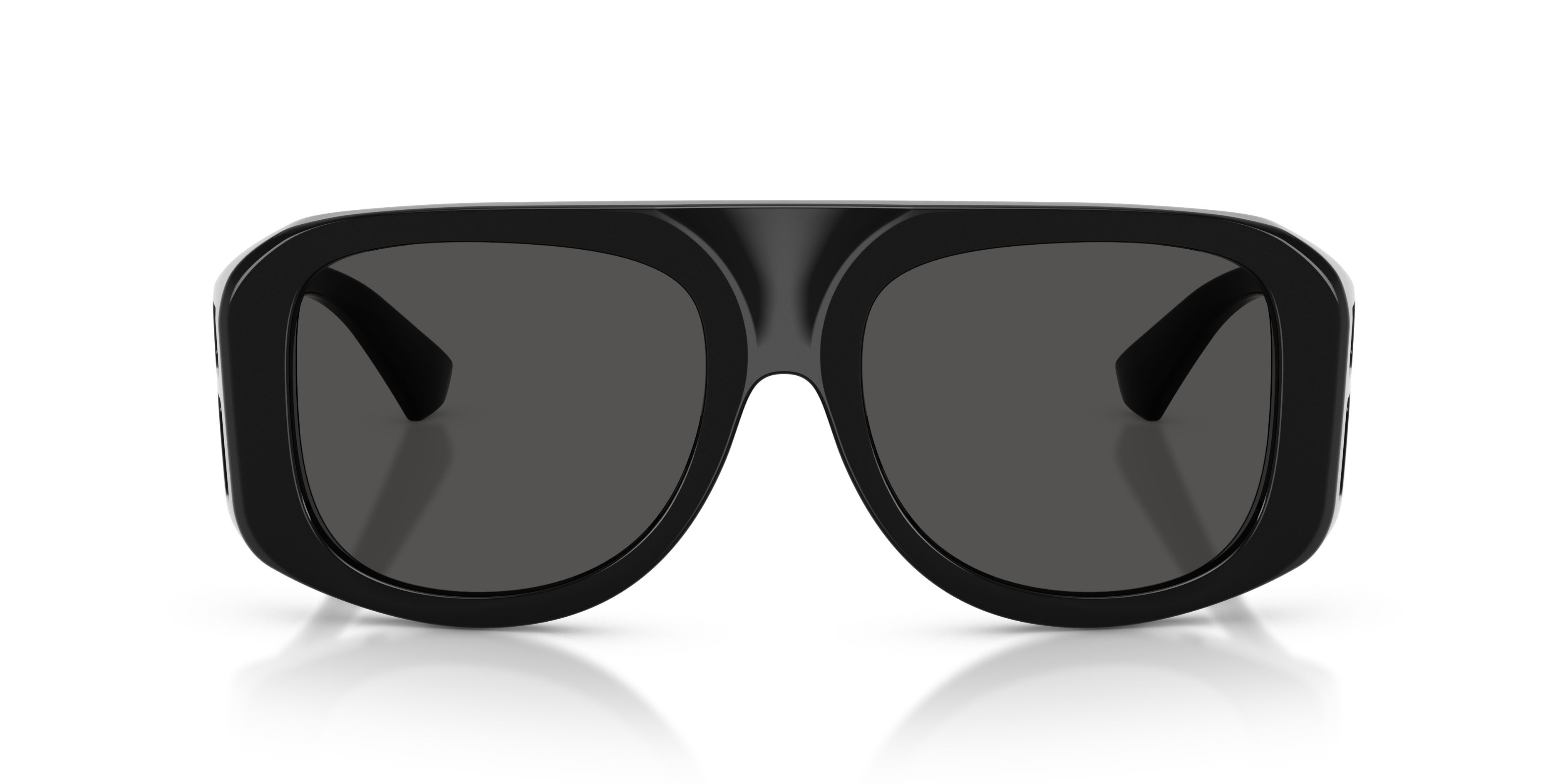 Occhiali da sole Dolce & Gabbana DG 6208 (501/87) colore nero forma aviator lenti grigio scuro
