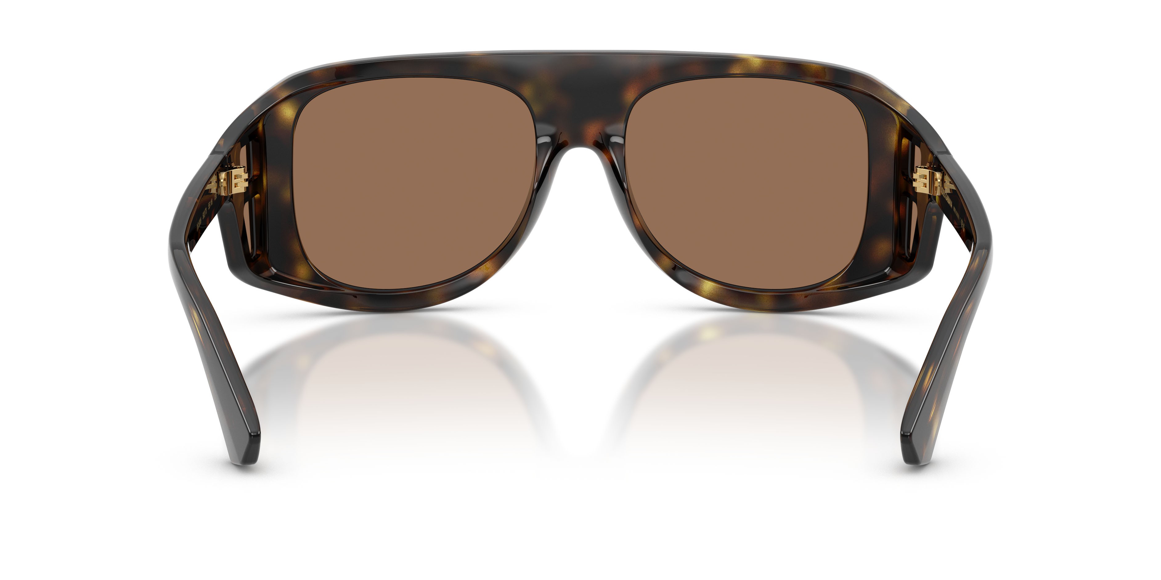 Occhiali da sole Dolce & Gabbana DG 6208 (502/73) colore havana forma aviator lenti marrone scuro