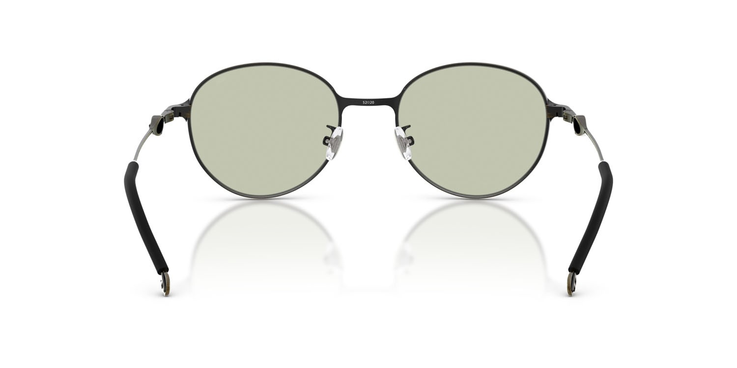 Sunglasses Diesel DL 1012D (1029/2) color brushed light grey green shape oval lenses verde chiaro