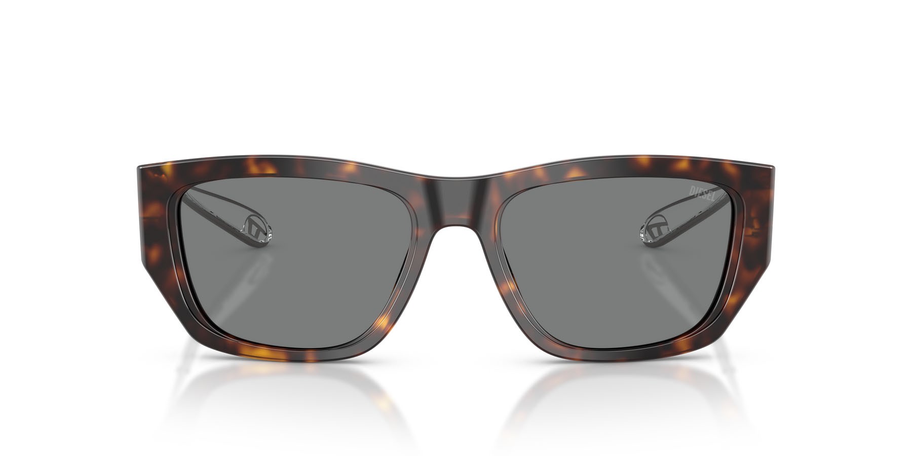 Sunglasses Diesel DL 2006F (200387) color havana shape square lenses grigio scuro