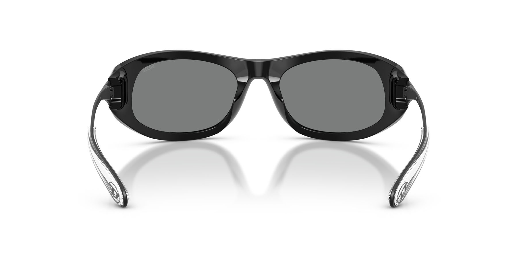 Occhiali da sole Diesel DL 2007U (200187) colore nero forma cat eye lenti grigio scuro