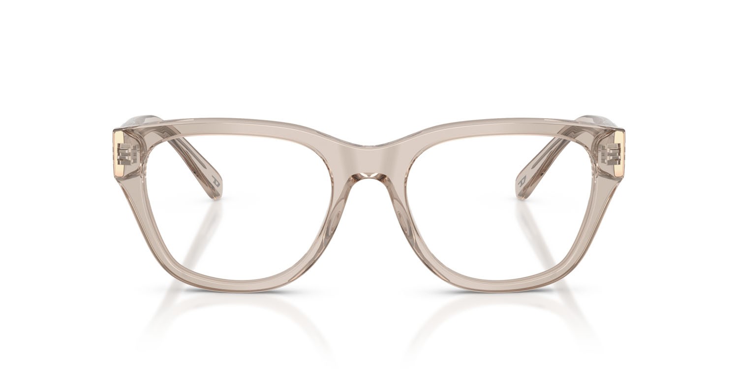 Eyeglasses Diesel DL 4001F (2007) color tortora trasparente shape square lenses lente demo