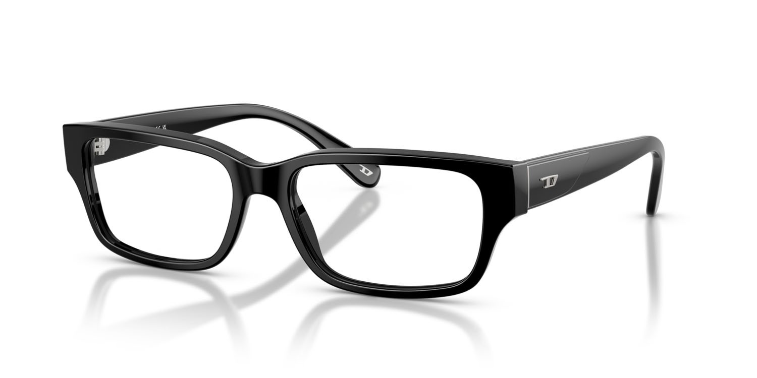 Eyeglasses Diesel DL 4002 (2001) color nero shape square lenses lente demo