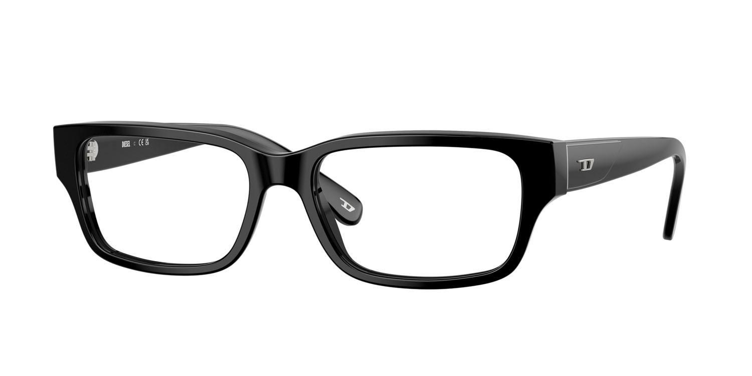 Eyeglasses Diesel DL 4002F (2001) color nero shape square lenses lente demo