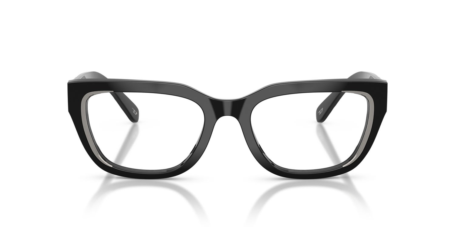 Eyeglasses Diesel DL 4003 (2001) color nero shape rectangle lenses lente demo