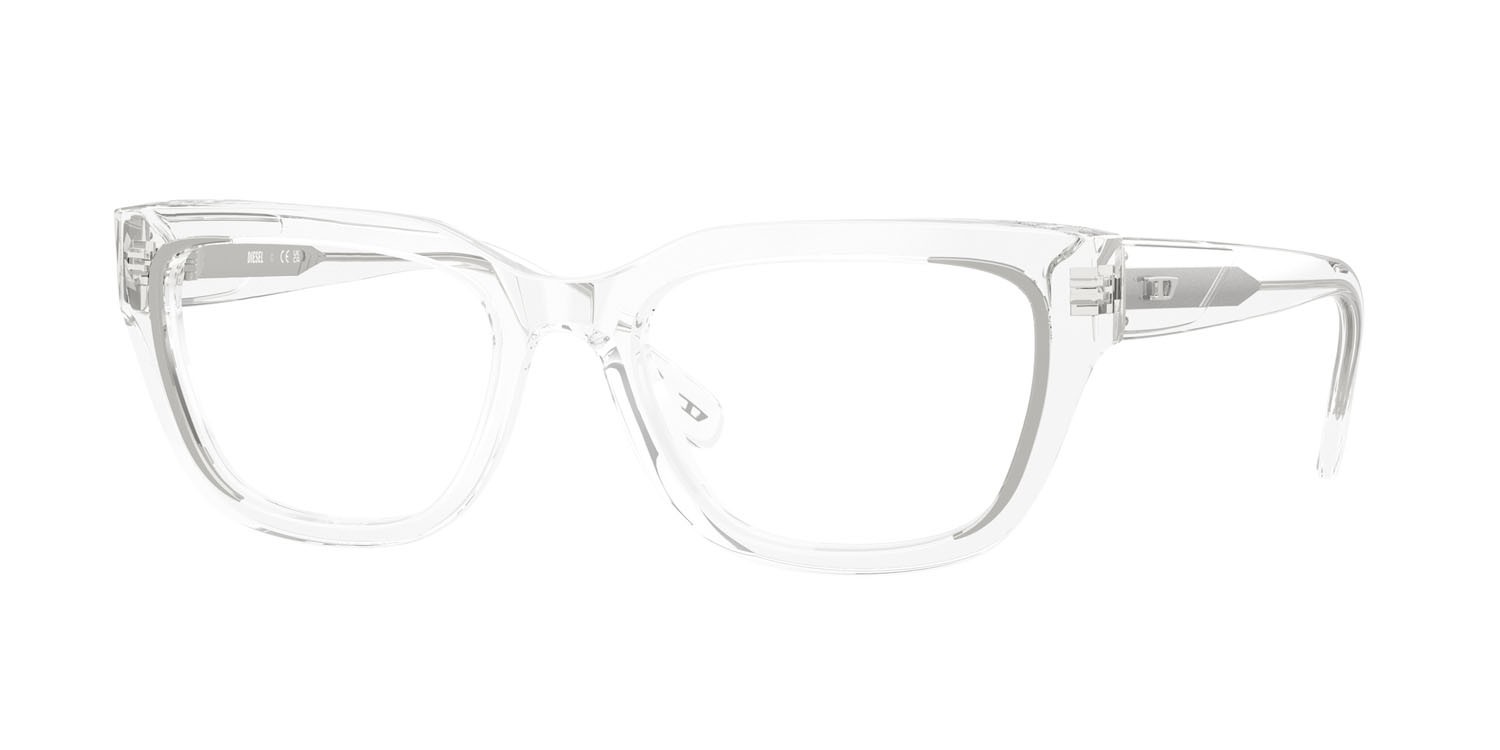 Eyeglasses Diesel DL 4003 (2005) color cristallo lucido shape rectangle lenses lente demo
