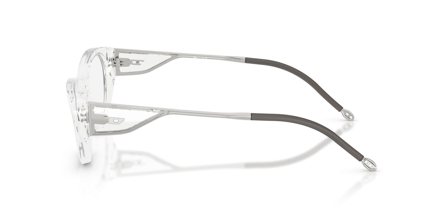 Occhiali da vista Diesel DL 4004 (2025) colore crystal brillante forma cat eye lenti lente demo