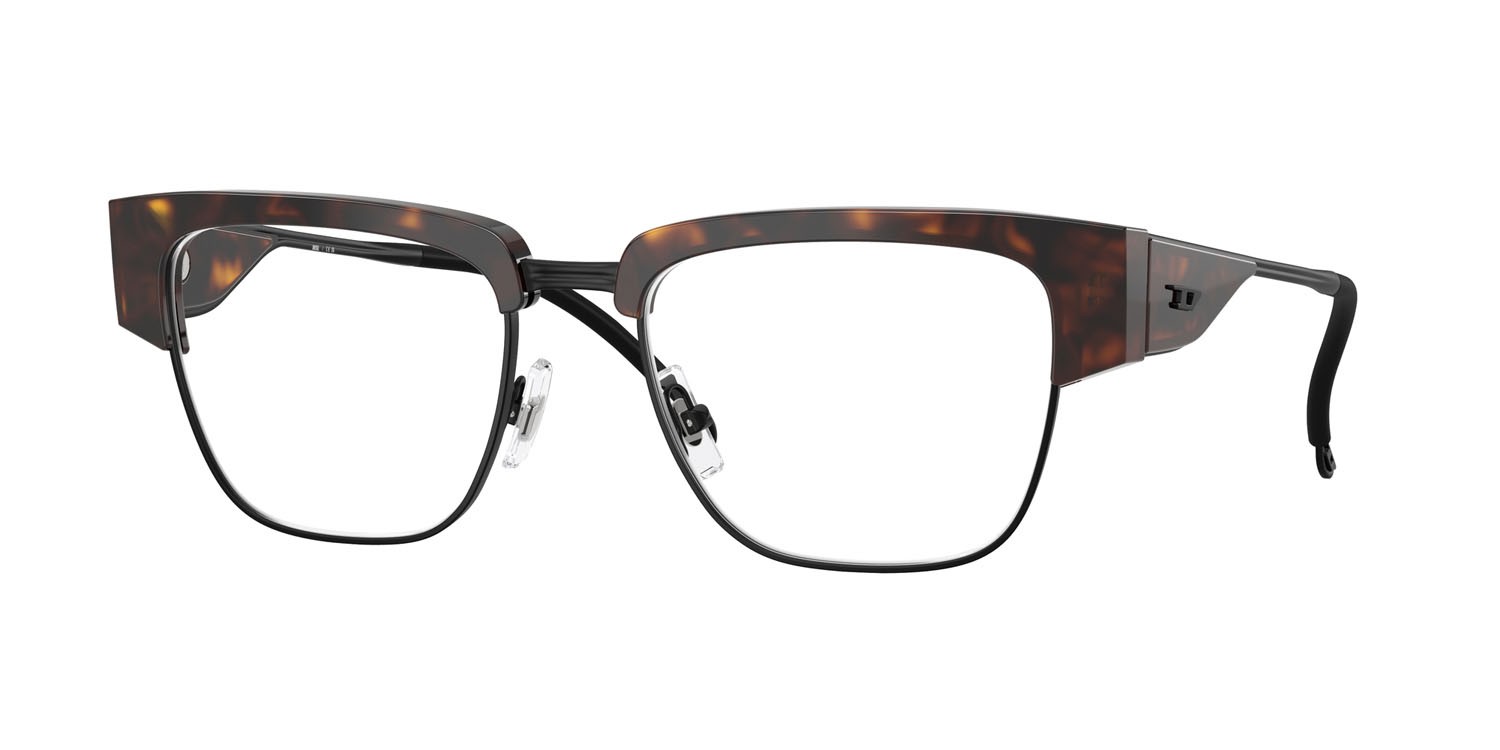 Eyeglasses Diesel DL 4005 (2003) color havana shape square lenses lente demo