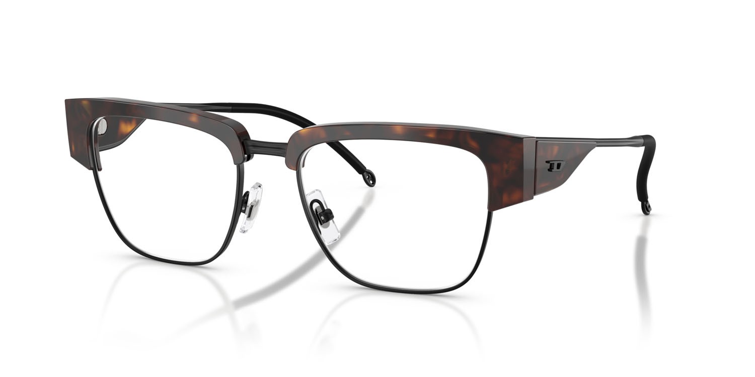 Eyeglasses Diesel DL 4005 (2003) color havana shape square lenses lente demo