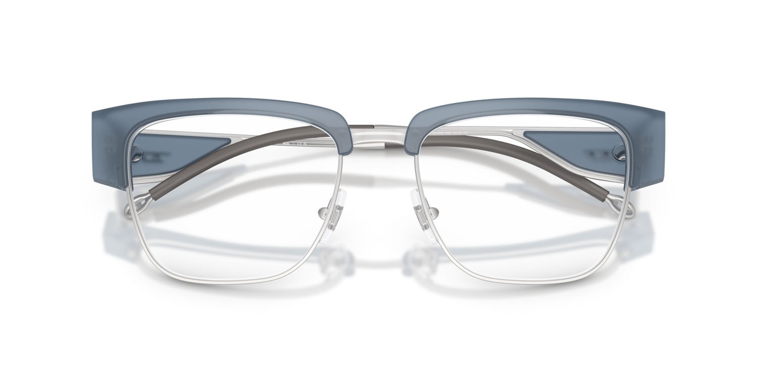 Eyeglasses Diesel DL 4005 (2020) color blu opale shape square lenses lente demo