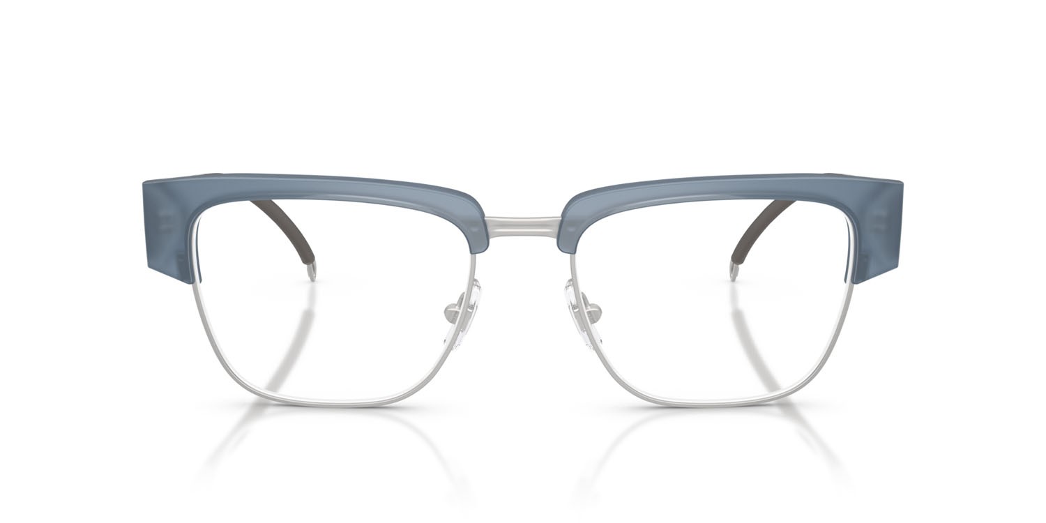 Eyeglasses Diesel DL 4005 (2020) color blu opale shape square lenses lente demo