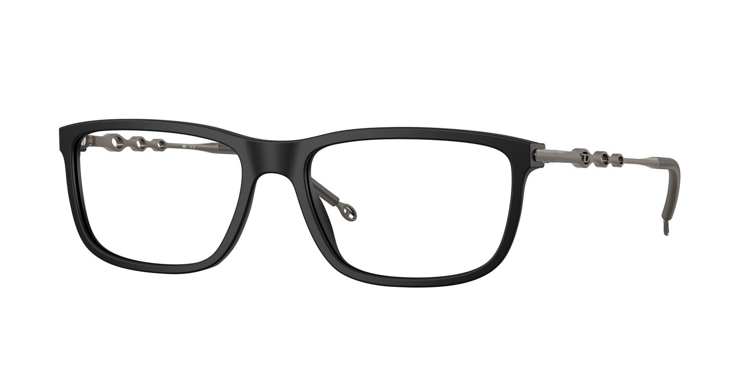 Eyeglasses Diesel DL 4006 (2002) color nero opaco shape square lenses lente demo
