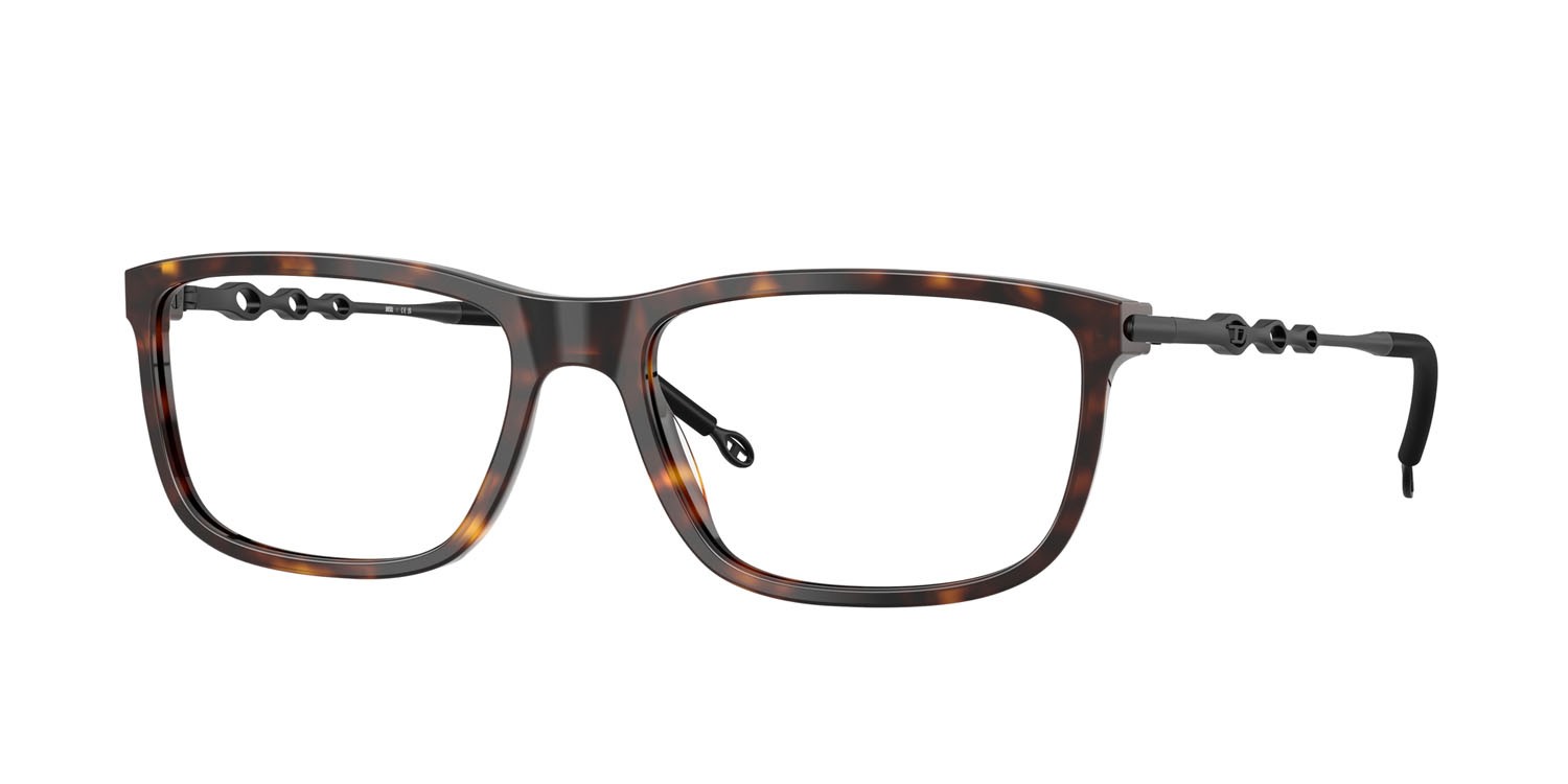 Eyeglasses Diesel DL 4006 (2003) color havana shape square lenses lente demo