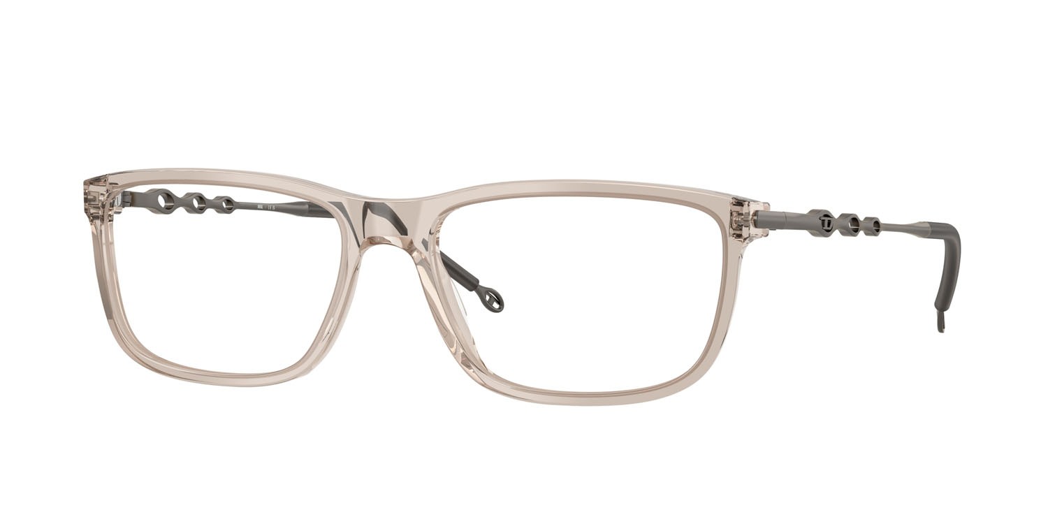 Eyeglasses Diesel DL 4006 (2007) color tortora trasparente shape square lenses lente demo