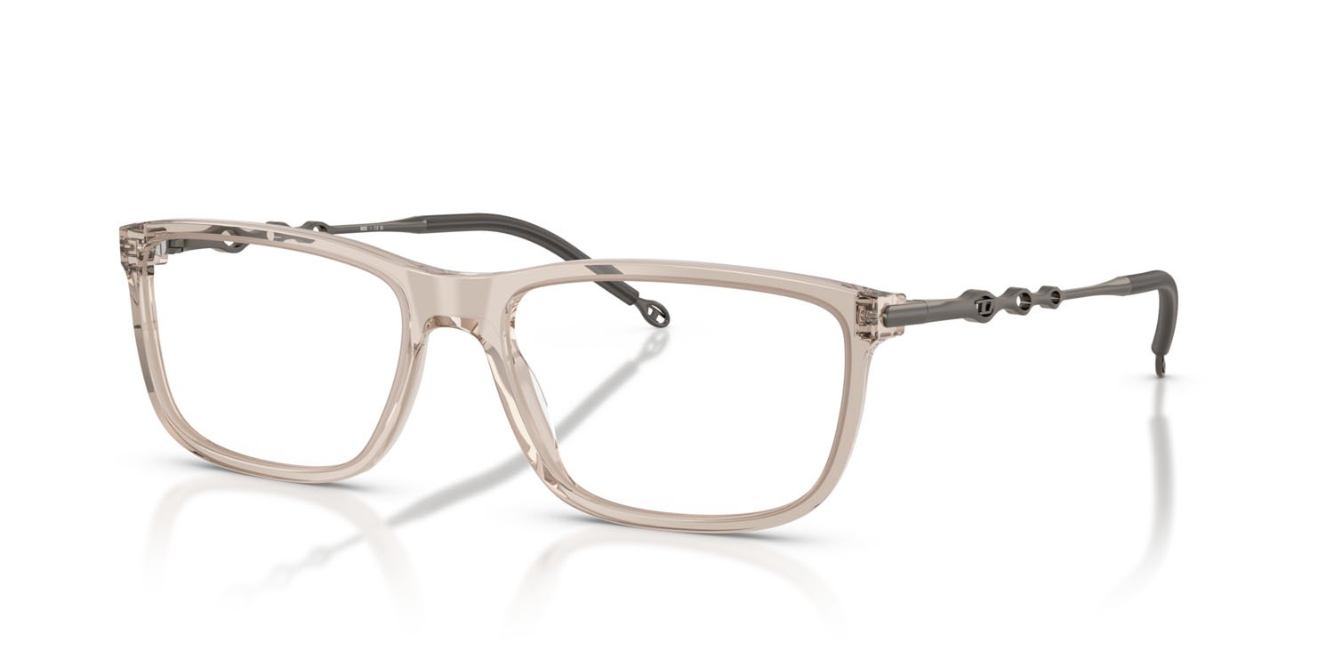 Eyeglasses Diesel DL 4006F (2007) color tortora trasparente shape square lenses lente demo
